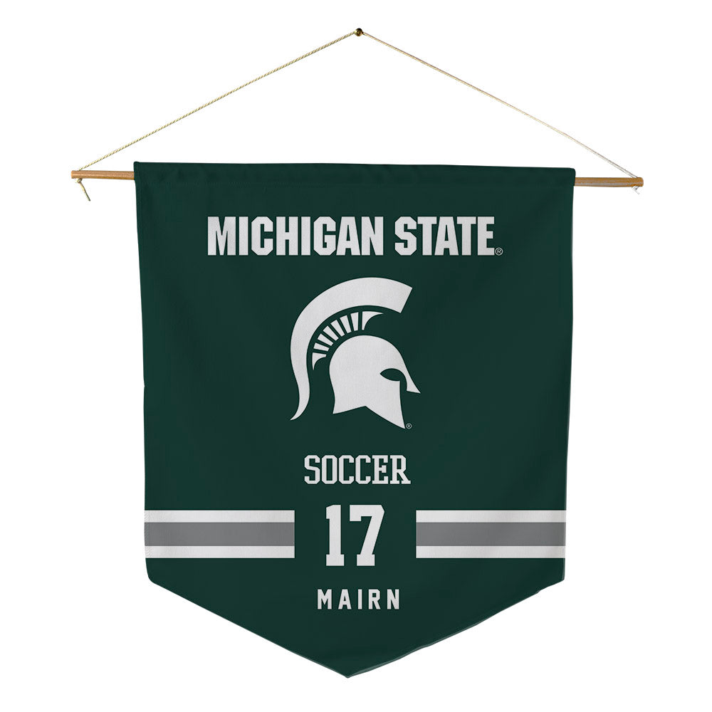 Michigan State - NCAA Women's Soccer : Allie Mairn - Pennant - 18" x 21"-0