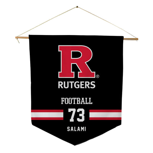 Rutgers - NCAA Football : Terrence Salami - Pennant - 18" x 21"-0