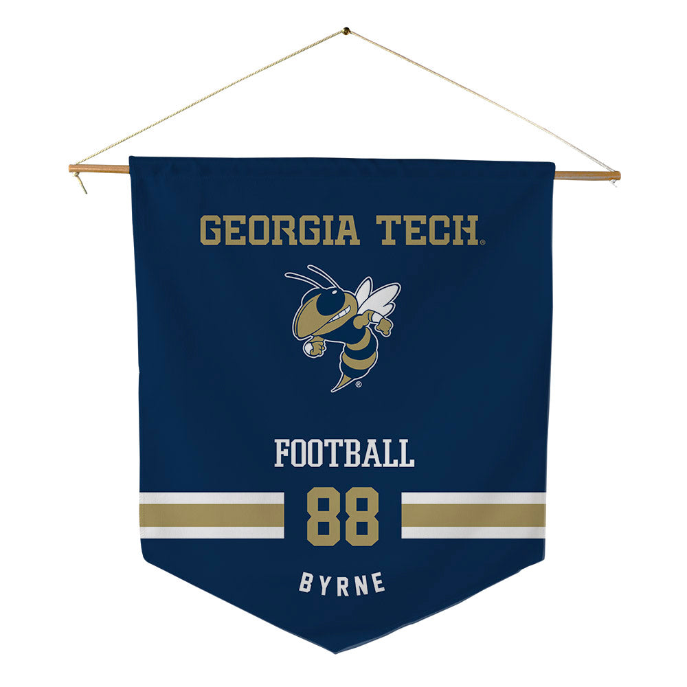 Georgia Tech - NCAA Football : J.T. Byrne - Pennant - 18" x 21"-0
