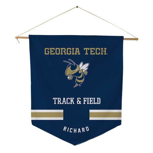 Georgia Tech - NCAA Women's Track & Field : Sophia Richard - Pennant - 18" x 21"-0