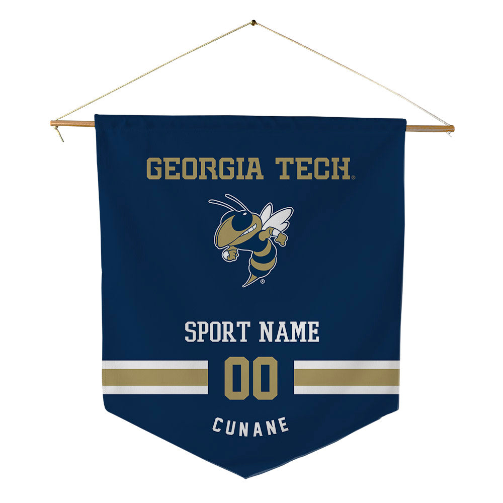 Georgia Tech - NCAA Softball : Katie Cunane - Pennant - 18" x 21"-0