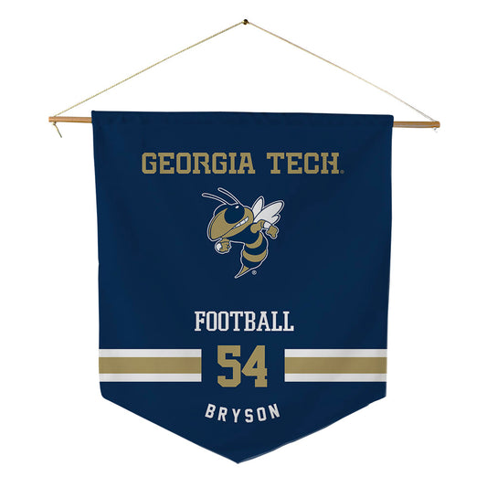 Georgia Tech - NCAA Football : Jimmy Bryson - Pennant - 18" x 21"-0