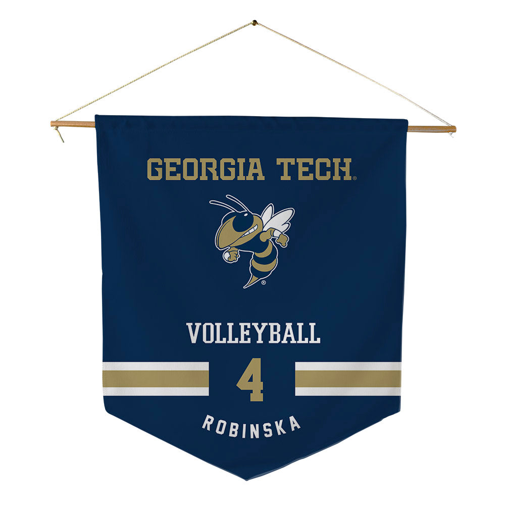 Georgia Tech - NCAA Women's Volleyball : Gabriela Robinska - Pennant - 18" x 21"-0