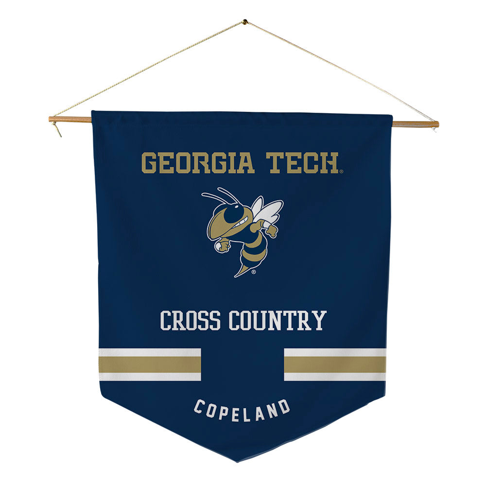 Georgia Tech - NCAA Women's Cross Country : Sarah Copeland - Pennant - 18" x 21"-0