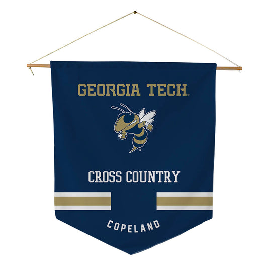Georgia Tech - NCAA Women's Cross Country : Sarah Copeland - Pennant - 18" x 21"-0