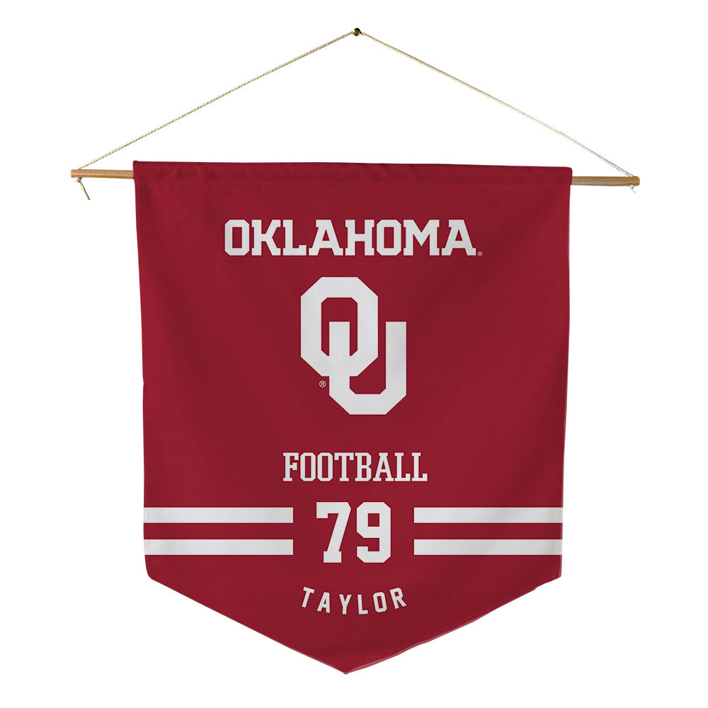 Oklahoma - NCAA Football : Jake Taylor - Pennant - 18" x 21"-0