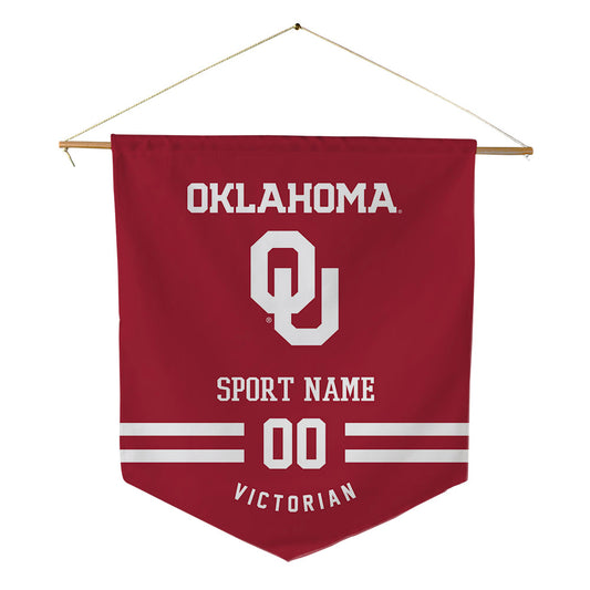 Oklahoma - NCAA Baseball : Landon Victorian - Pennant - 18" x 21"-0