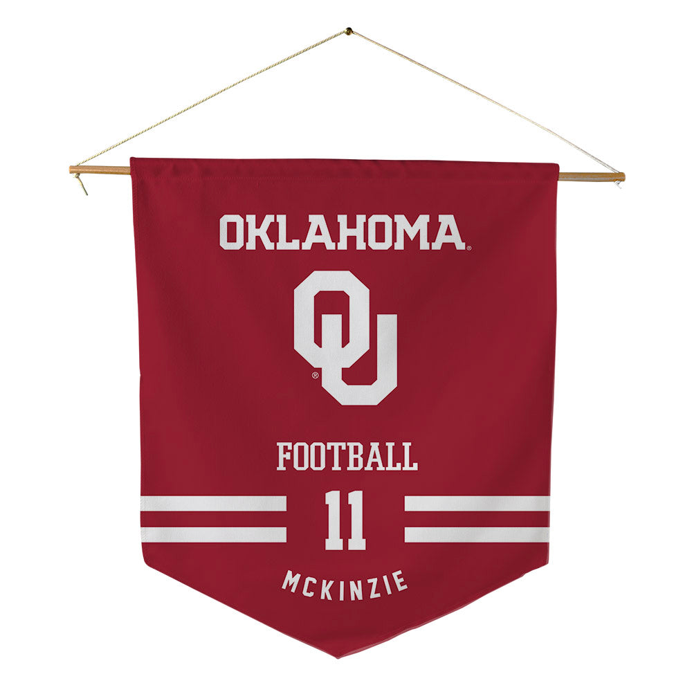 Oklahoma - NCAA Football : Kobie McKinzie - Pennant - 18" x 21"-0