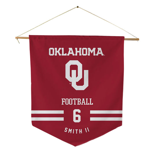 Oklahoma - NCAA Football : Nigel Smith II - Pennant - 18" x 21"-0