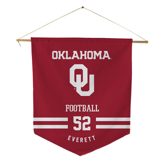 Oklahoma - NCAA Football : Troy Everett - Pennant - 18" x 21"-0