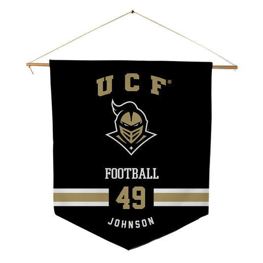 Central Florida - NCAA Football : Quinten Johnson - Pennant - 18" x 21"-0