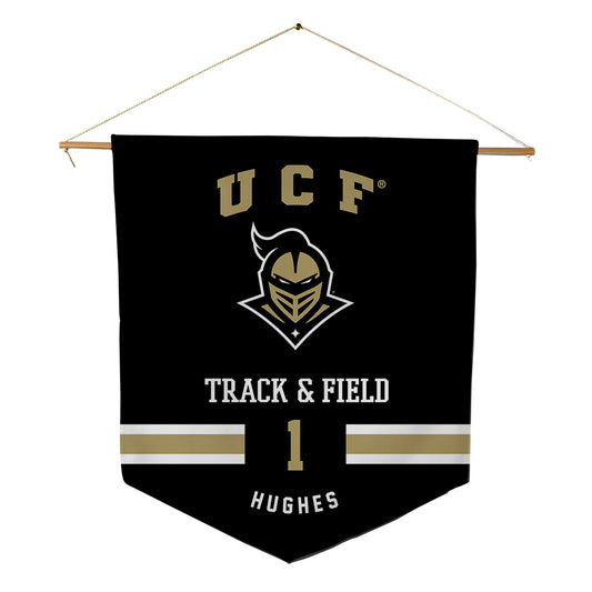 Central Florida - NCAA Men's Track & Field : Kendall Hughes - Pennant - 18" x 21"-0