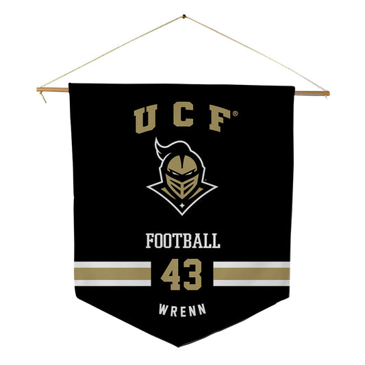 Central Florida - NCAA Football : Tyler Wrenn - Pennant - 18" x 21"-0