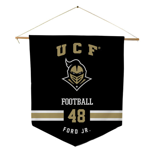 Central Florida - NCAA Football : Troy Ford Jr. - Pennant - 18" x 21"-0