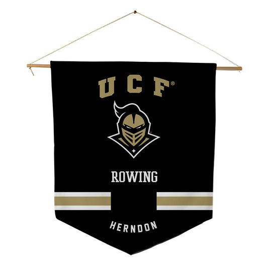 Central Florida - NCAA Women's Rowing : Edie Herndon - Pennant - 18" x 21"-0
