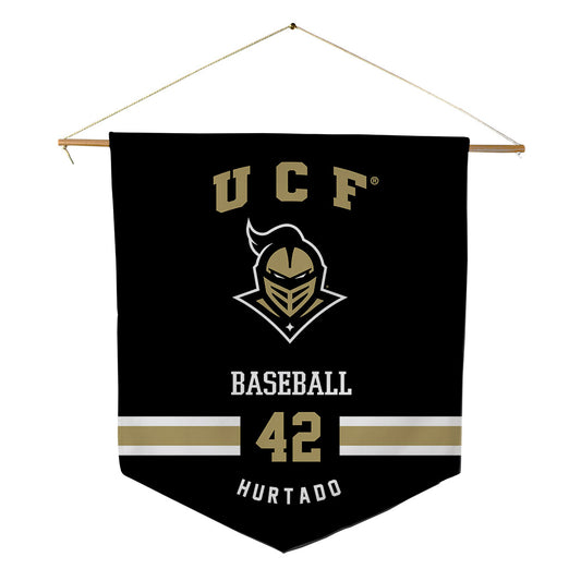 Central Florida - NCAA Baseball : Sebastian Hurtado - Pennant - 18" x 21"-0