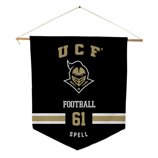 Central Florida - NCAA Football : Owen Spell - Pennant - 18" x 21"-0