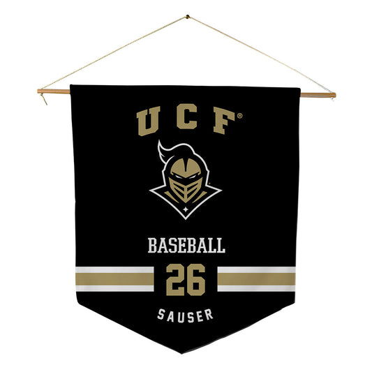 Central Florida - NCAA Baseball : Matt Sauser - Pennant - 18" x 21"-0