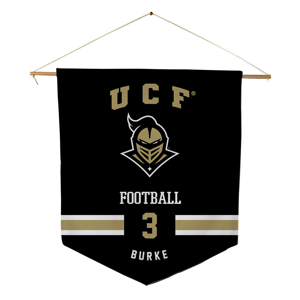 Central Florida - NCAA Football : Marcus Burke - Pennant - 18" x 21"-0