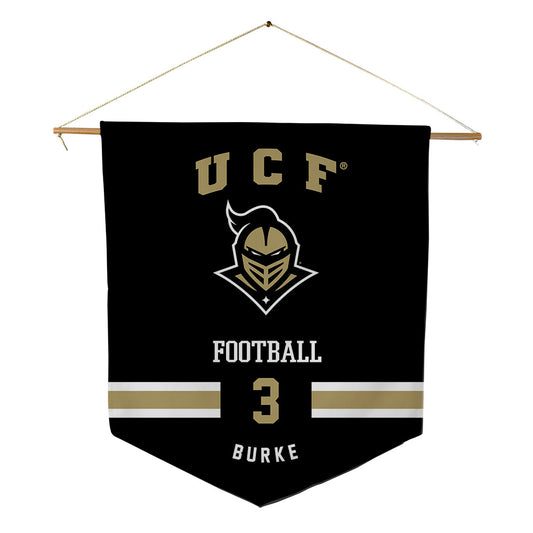 Central Florida - NCAA Football : Marcus Burke - Pennant - 18" x 21"-0