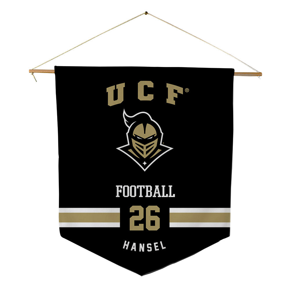 Central Florida - NCAA Football : Brock Hansel - Pennant - 18" x 21"-0