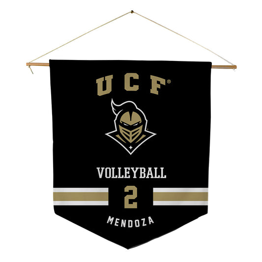 Central Florida - NCAA Women's Volleyball : Sarah Mendoza - Pennant - 18" x 21"-0