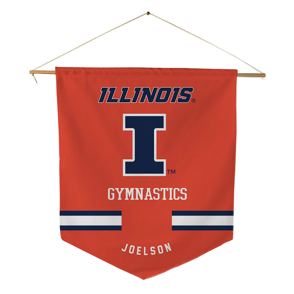 Illinois - NCAA Women's Gymnastics : Tali Joelson - Pennant - 18" x 21"-0
