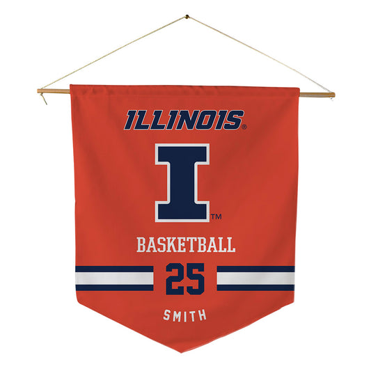 Illinois - NCAA Women's Basketball : Hayven Smith - Pennant - 18" x 21"-0