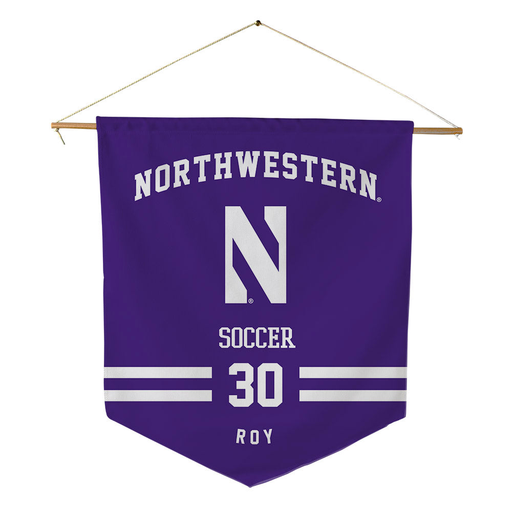 Northwestern - NCAA Women's Soccer : Caroline Roy - Pennant - 18" x 21"-0