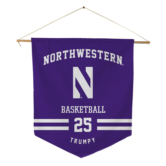 Northwestern - NCAA Women's Basketball : Lauren Trumpy - Pennant - 18" x 21"-0