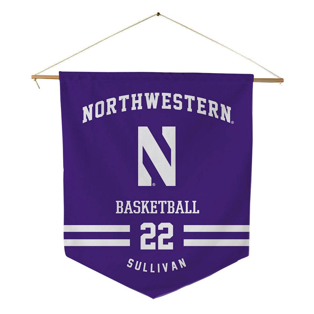 Northwestern - NCAA Women's Basketball : Grace Sullivan - Pennant - 18" x 21"-0