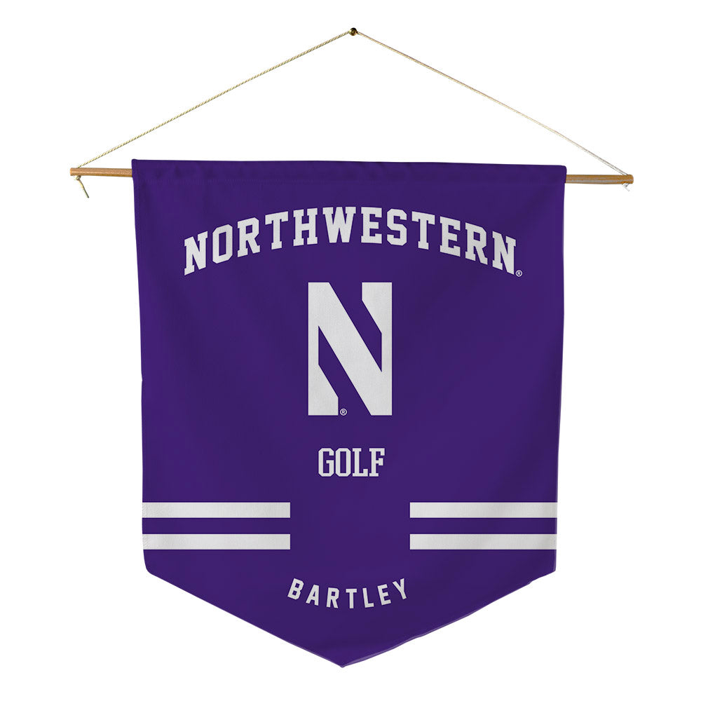 Northwestern - NCAA Women's Golf : Lexi Bartley - Pennant - 18" x 21"-0