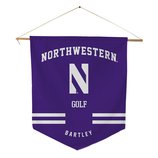 Northwestern - NCAA Women's Golf : Lexi Bartley - Pennant - 18" x 21"-0