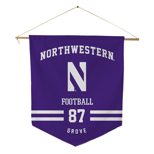 Northwestern - NCAA Football : Carson Grove - Pennant - 18" x 21"-0