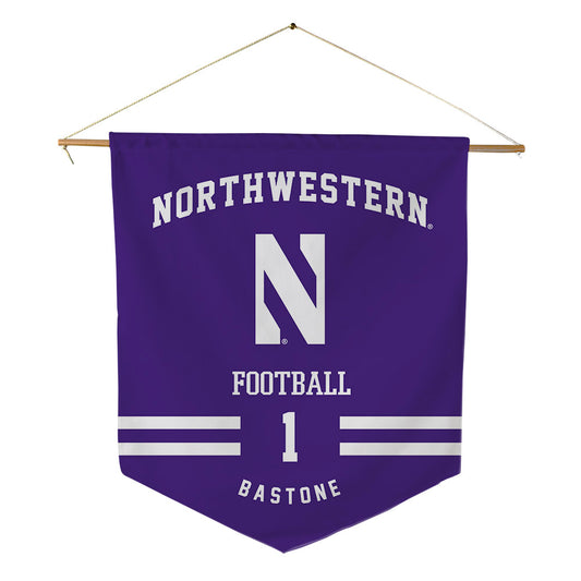 Northwestern - NCAA Football : Carmine Bastone - Pennant - 18" x 21"-0