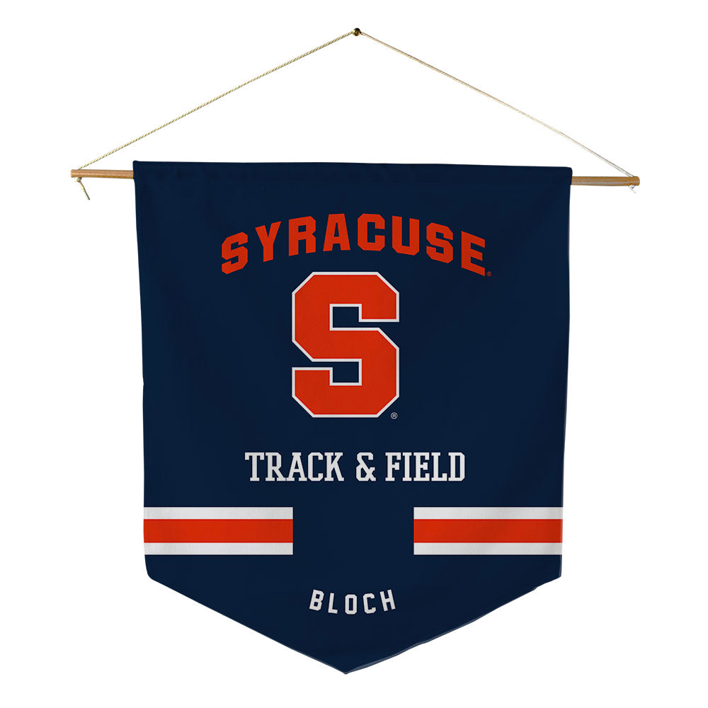 Syracuse - NCAA Women's Track & Field : Samantha Bloch - Pennant - 18" x 21"-0
