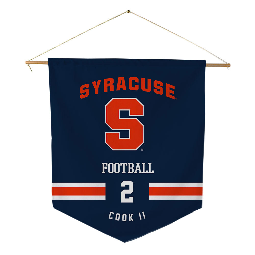 Syracuse - NCAA Football : Johntay Cook II - Pennant - 18" x 21"-0