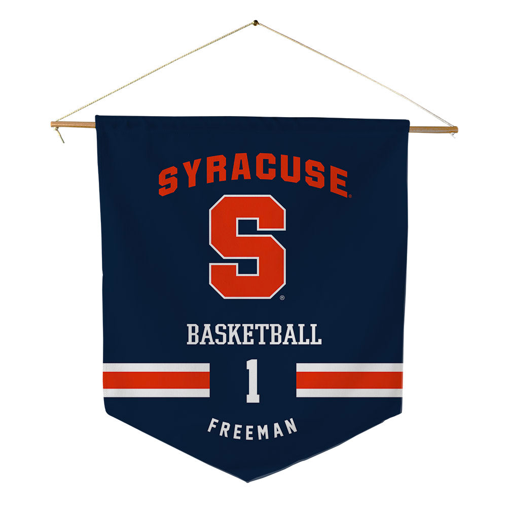 Syracuse - NCAA Men's Basketball : Donavan Freeman - Pennant - 18" x 21"-0