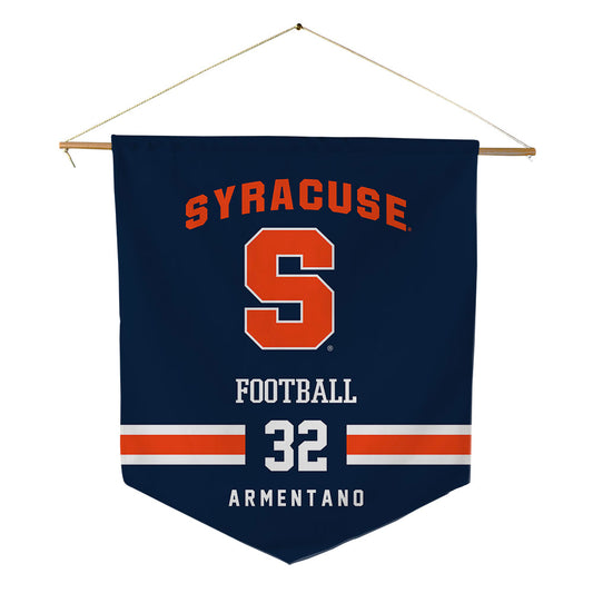 Syracuse - NCAA Football : Nicholas Armentano - Pennant - 18" x 21"-0