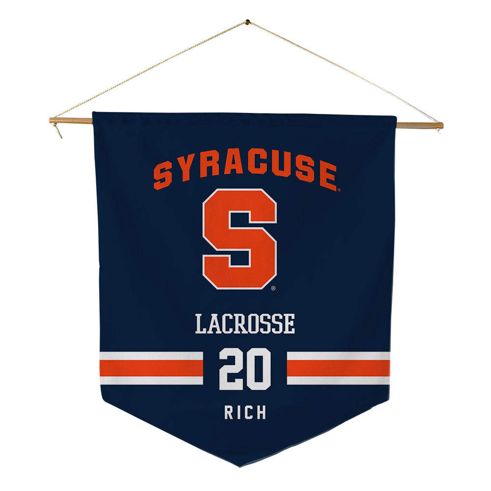 Syracuse - NCAA Women's Lacrosse : Mackenzie Rich - Pennant - 18" x 21"-0
