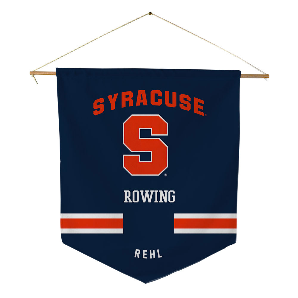 Syracuse - NCAA Women's Rowing : Hallie Rehl - Pennant - 18" x 21"-0