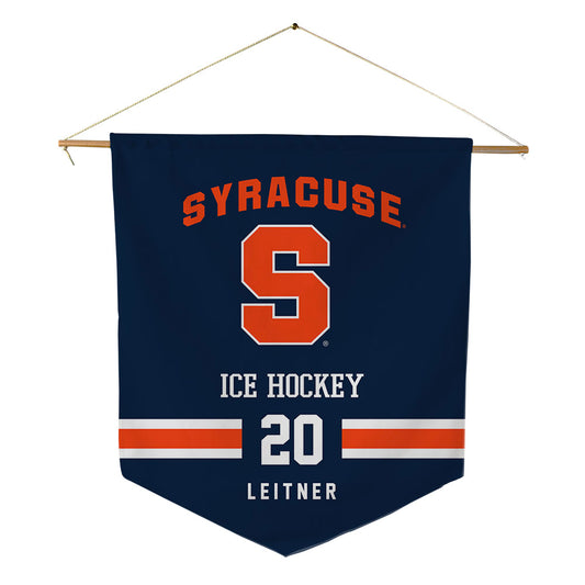 Syracuse - NCAA Women's Ice Hockey : Laura Leitner - Pennant - 18" x 21"-0