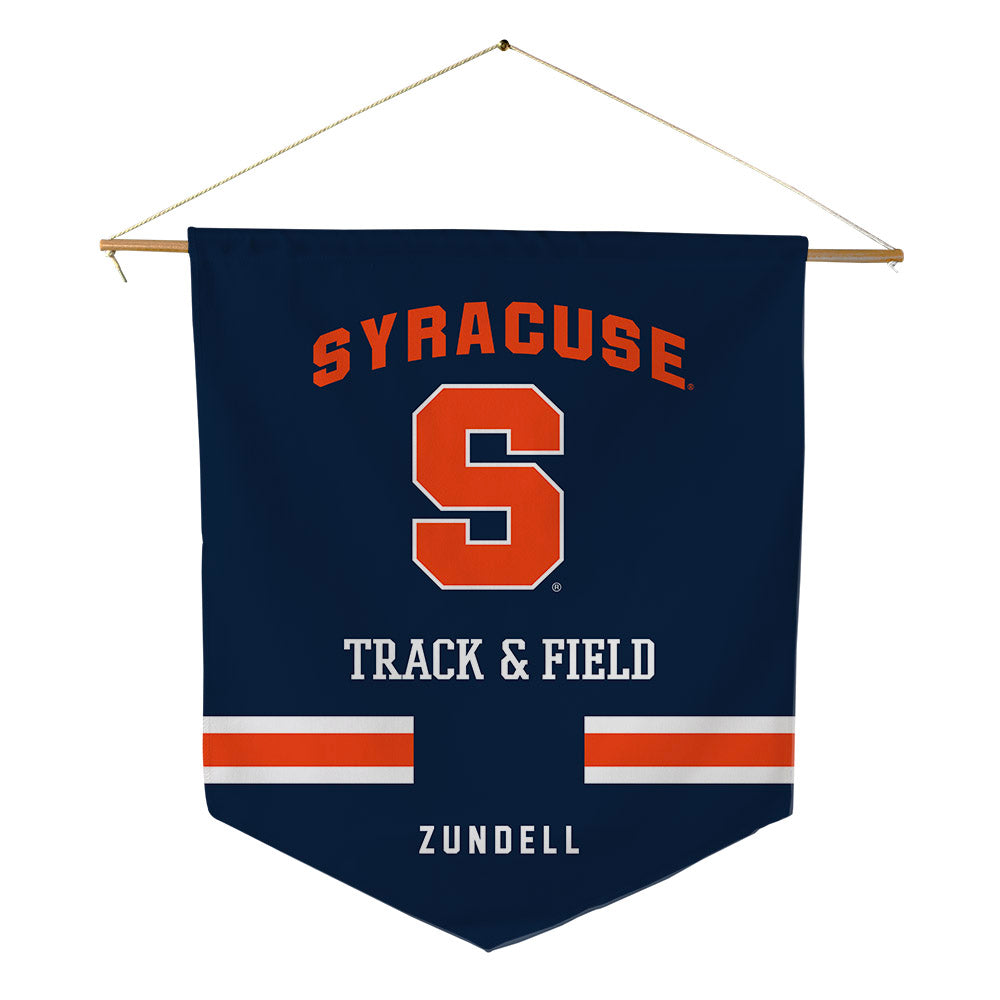 Syracuse - NCAA Men's Track & Field : Drew Zundell - Pennant - 18" x 21"-0