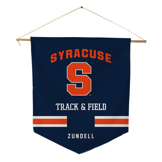 Syracuse - NCAA Men's Track & Field : Drew Zundell - Pennant - 18" x 21"-0