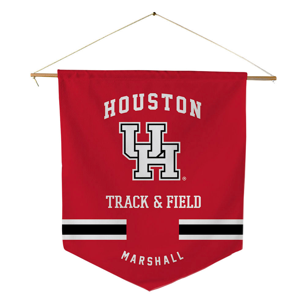 Houston - NCAA Men's Track & Field : Jamar Marshall - Pennant - 18" x 21"-0