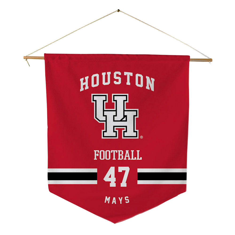 Houston - NCAA Football : Dk Mays - Pennant - 18" x 21"-0
