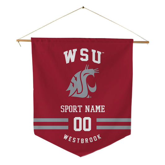 WSU - NCAA Football : Noah Westbrook - Pennant - 18" x 21"-0
