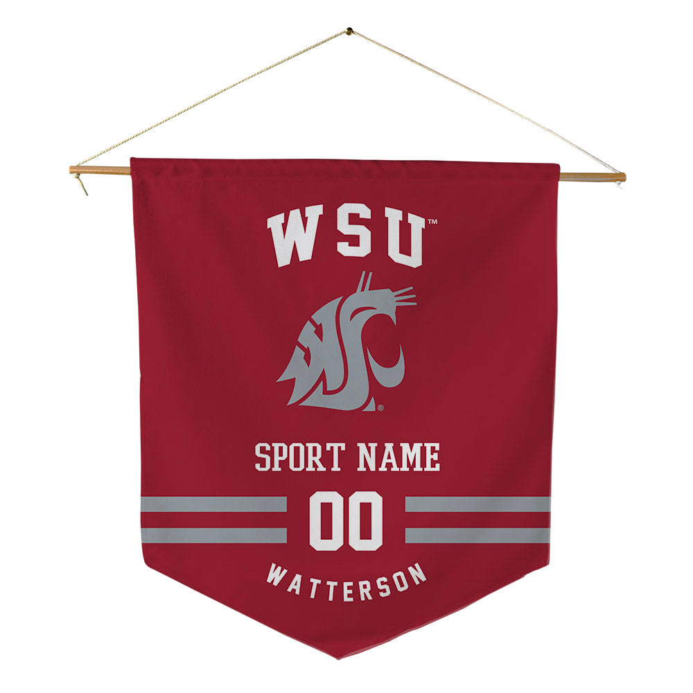 WSU - NCAA Baseball : Cole Watterson - Pennant - 18" x 21"-0