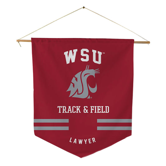 WSU - NCAA Men's Track & Field : Mason Lawyer - Pennant - 18" x 21"-0