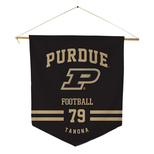 Purdue - NCAA Football : Joey Tanona - Pennant - 18" x 21"-0